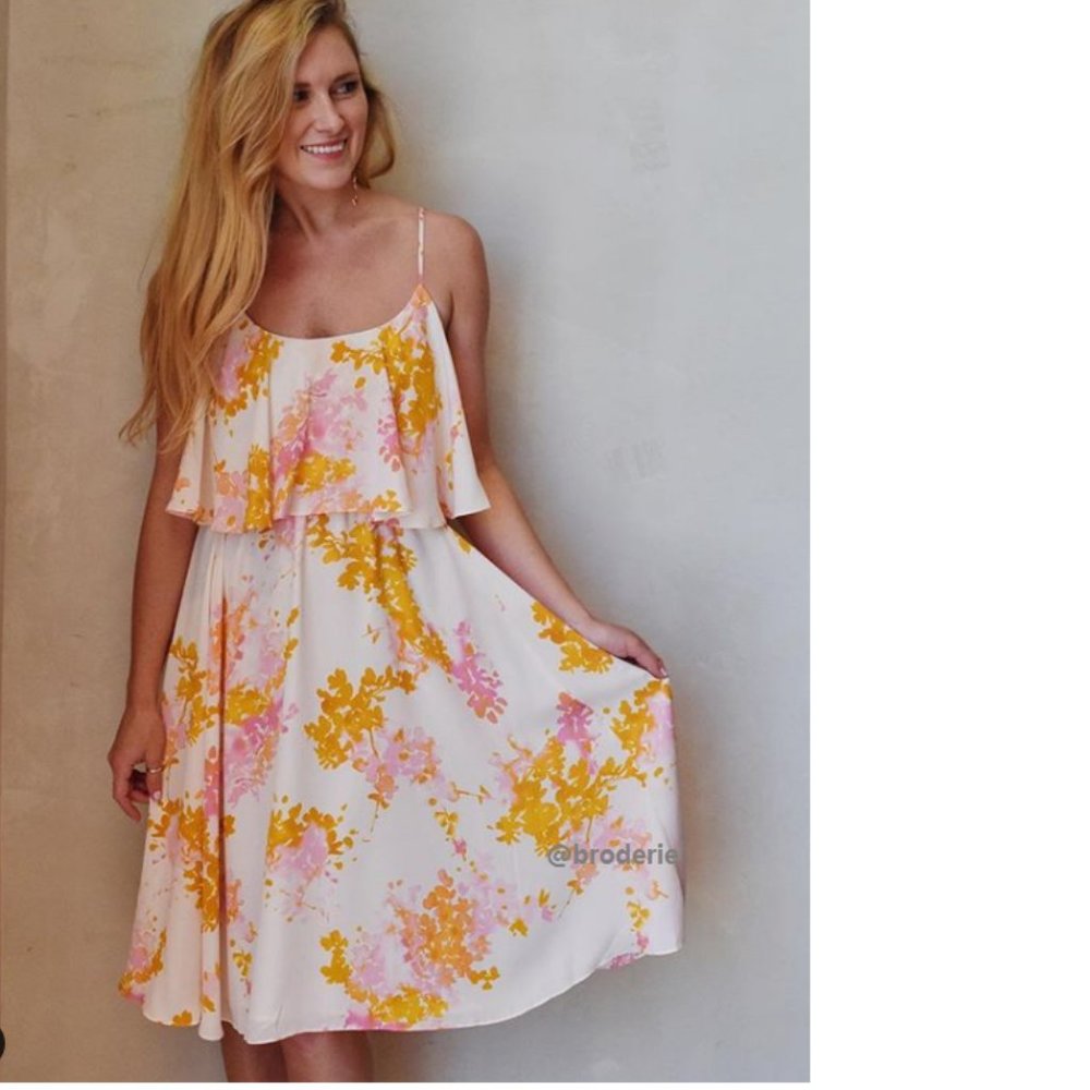 Anthropologie Magnolia Midi Dress NWT - Picture 3 of 8